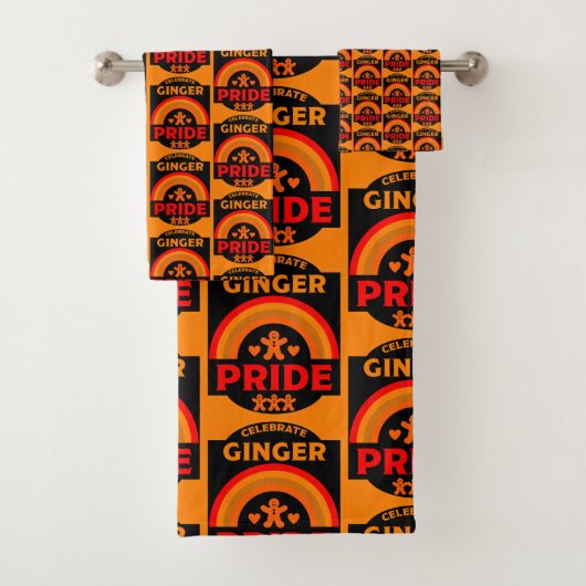 Ginger Haired Pride Bad Handdoek (Insitu)