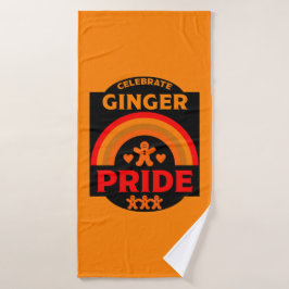 Ginger Haired Pride Badhanddoek