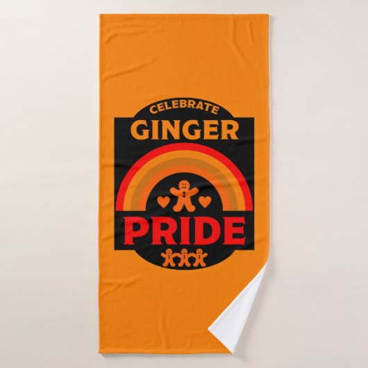 Ginger Haired Pride Badhanddoek (Badhanddoek)