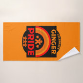 Ginger Haired Pride Badhanddoek (Badhanddoek)