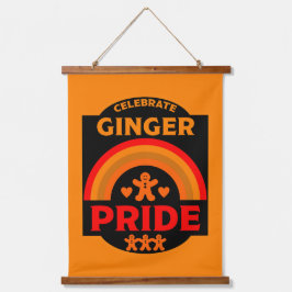 Ginger Haired Pride Hangend Wandkleed