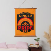 Ginger Haired Pride Hangend Wandkleed (Slaapkamer)