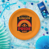 Ginger Haired Pride Papieren Bordje (Feest)
