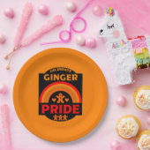 Ginger Haired Pride Papieren Bordje (Feest)