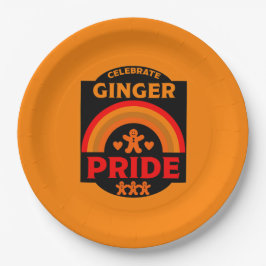 Ginger Haired Pride Papieren Bordje