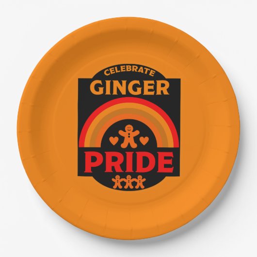 Ginger Haired Pride Papieren Bordje (Voorkant)