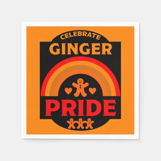 Ginger Haired Pride Servet (Voorkant)