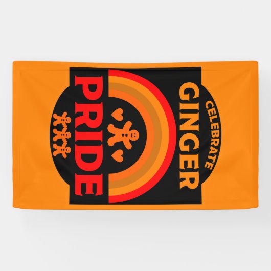 Ginger Haired Pride Spandoek (Horizontaal)
