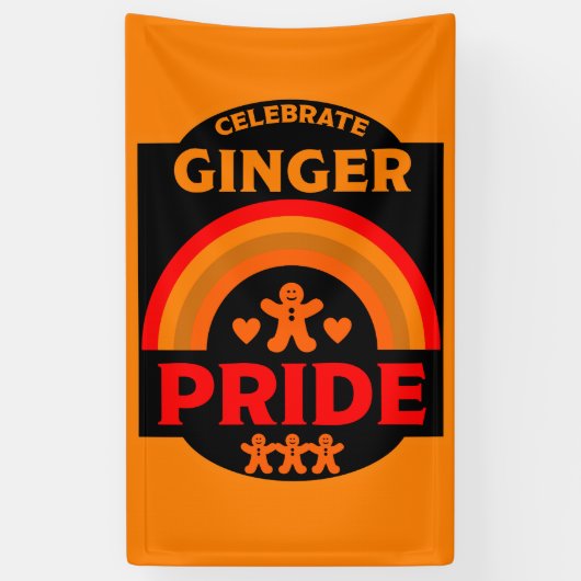 Ginger Haired Pride Spandoek (Verticaal)
