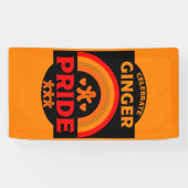 Ginger Haired Pride Spandoek (Horizontaal)