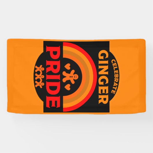 Ginger Haired Pride Spandoek (Horizontaal)
