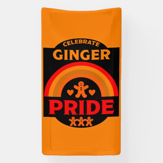 Ginger Haired Pride Spandoek (Verticaal)