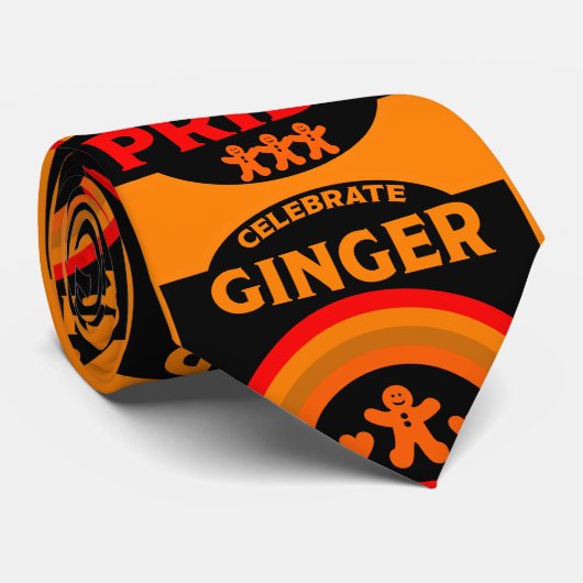 Ginger Haired Pride Stropdas (Opgerold)