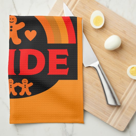 Ginger Haired Pride Theedoek (Quarter Fold)