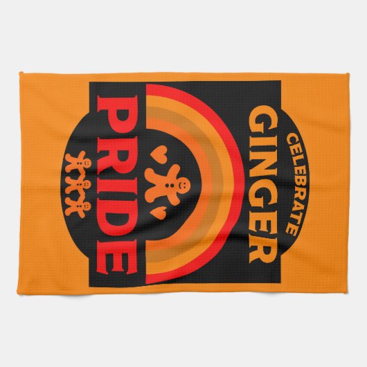 Ginger Haired Pride Theedoek (Horizontaal)