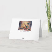 Ginger Halloween heks wenskaart van Renee Kaart (Achterkant)