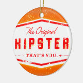 GINGER HIPSTER STYLE KERAMISCH ORNAMENT (Links)