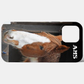 Ginger Horse on Boerderij Hoesje-Mate iPhone Case (Achterkant (horizontaal))