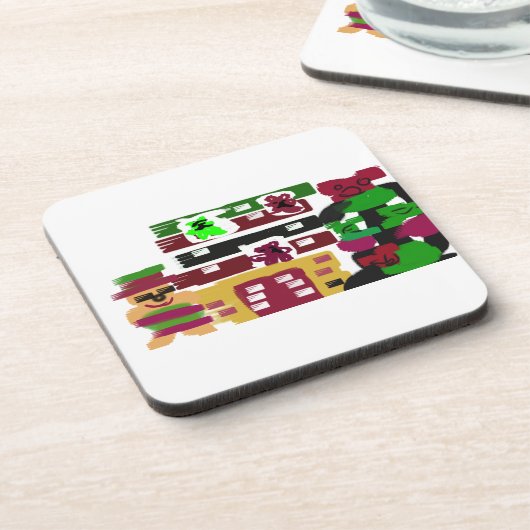 Ginger hotel bier onderzetter (Linkerzijde)