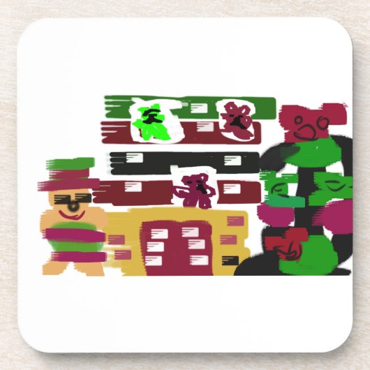 Ginger hotel bier onderzetter (Voorkant)