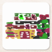 Ginger hotel kartonnen onderzetters (Voorkant)