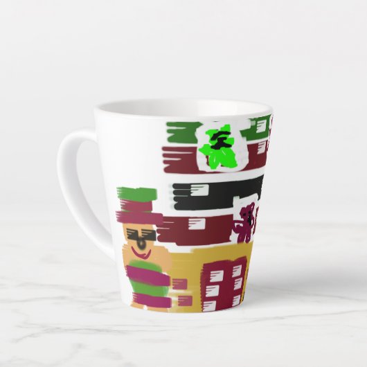 Ginger hotel latte mok (Linkerhoek)