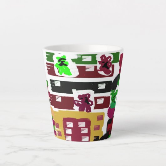 Ginger hotel latte mok (Voorkant)