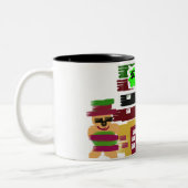 Ginger hotel tweekleurige koffiemok (Links)