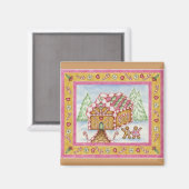 ginger_house_3d Cropped Magneet (Voorkant / Achterkant)