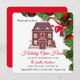 Ginger House, Kerstkrans Feestdagenkaart