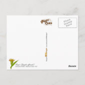 Ginger -  illustratie briefkaart (Achterkant)