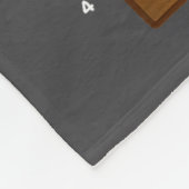 Ginger Jailhouse Christmas Humor Gingerbread Coupl Fleece Deken (Hoek)