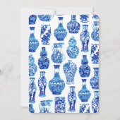 Ginger Jar Briefpapier Notitiekaartje (Achterkant)