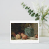 Ginger Jar en appels, Vincent van Gogh Briefkaart (Staand voorkant)