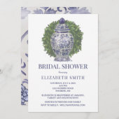 Ginger Jar en Boxwood Bridal Shower Kaart (Voorkant / Achterkant)