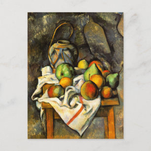 Ginger Jar en Fruit Fine Art van Cezanne Briefkaart