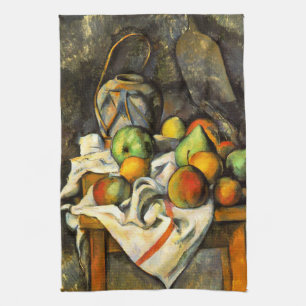 Ginger Jar en Fruit van Cezanne Theedoek