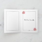 Ginger Jar Floral Kaart (Binnen)