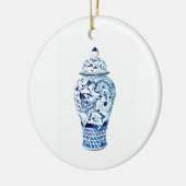 Ginger Jar kerstversiering Keramisch Ornament (Links)