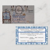 Ginger Jar Standard, 3,5 x 2,0-inch Visitekaartje (Voorkant / Achterkant)