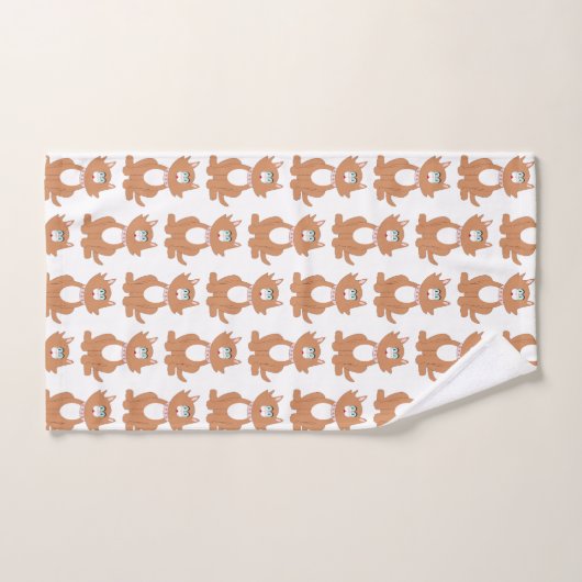 Ginger Kat Design Bad Handdoek (Handdoek)