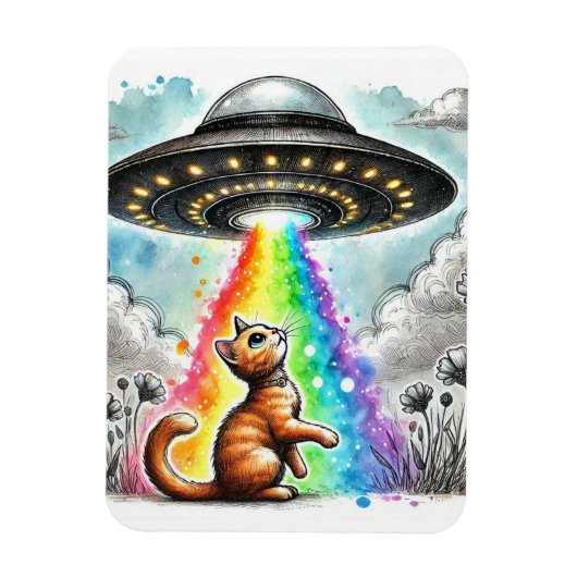 Ginger Kat en de ufo Magneet (Verticaal)
