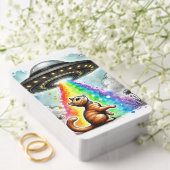 Ginger Kat en UFO Pokerkaarten (Insitu (Huwelijk))