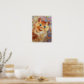 Ginger Kat, Louis Wain Poster (Keuken)