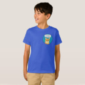 Ginger kat naam tee shirt kinder (Voorkant volledig)