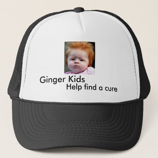 Ginger Kinder, help een remedie vinden Trucker Pet (Voorkant)