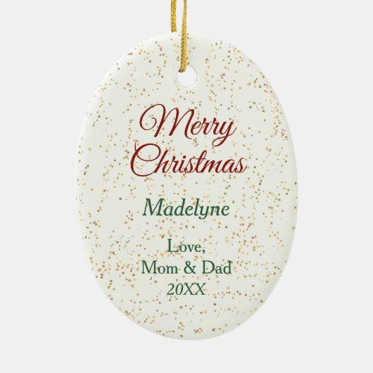 Ginger Kitten Geschenkdoos Vreugde aan de Wereld V Keramisch Ornament (Achterkant)