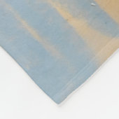 Ginger Kitten in pastellicht Fleece Deken (Hoek)