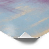 Ginger Kitten in pastellicht Perfect Poster (Hoek)