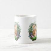 Ginger kitten spelen koffiemok (Center)